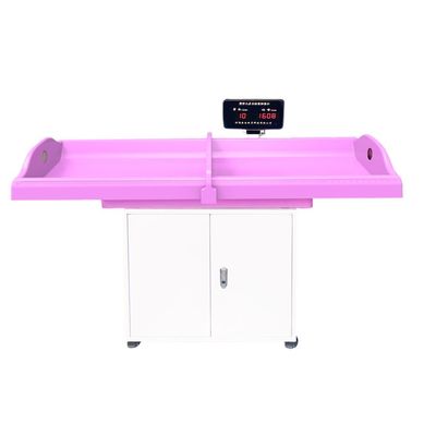 Scala automatica di misurazione dell'altezza e del peso per display LED pediatrici da 0 a 3 anni