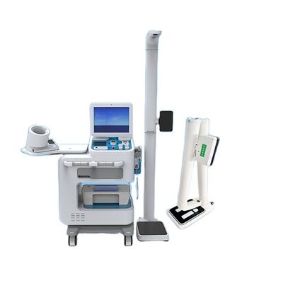 Telemedicina Analisatore di controllo completo del corpo Chiosco sanitario intelligente per esami fisici