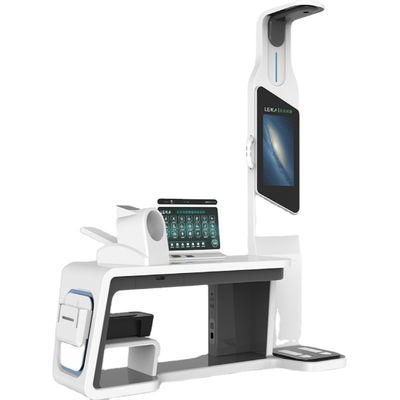 Chiosco di telemedicina HW-V7000 ABS e acciaio inossidabile per il controllo sanitario completo