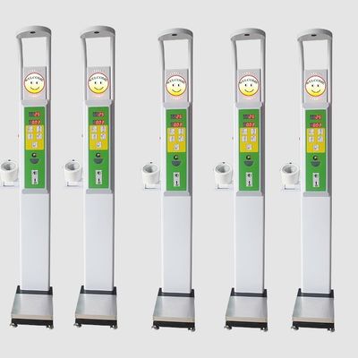 33*55*235cm Display a LED Altezza corporea Peso BMI Presione sanguigna