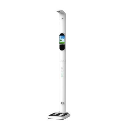 Macchina per il peso dell'altezza dell'IMC ad ultrasuoni con corpo pieghevole e piattaforma dimensione 330*550mm