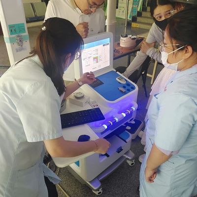 SDK Funzione Medica Altezza Ultrasuoni Peso Scala Ospedale Controllo Sanitario Chiosco di screening