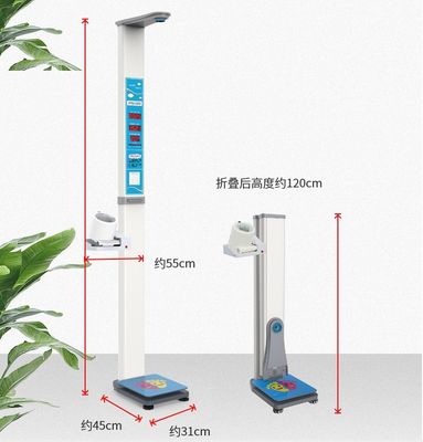AC100-240V alimentazione strumento di misura del grasso corporeo con design completamente automatico
