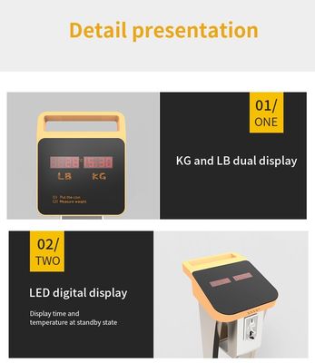 2024 Macchina elettronica di misura del peso umano con display a LED
