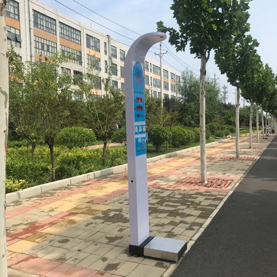 100-240V Ultrasuoni a moneta operata 500kg Peso e altezza analizzatore del corpo Scale per la clinica