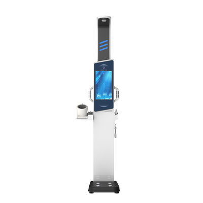 Chiosco di controllo sanitario con scala automatica del grasso corporeo e gamma di misurazione dell'altezza da 0 a 210 cm