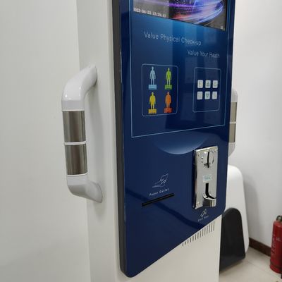 Macchina di controllo del corpo medico Android da 19 pollici in acciaio con parametri avanzati multi