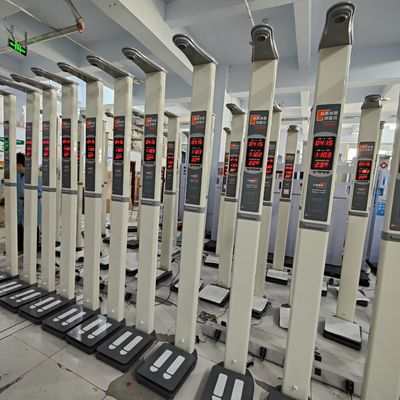 Supporto personalizzato OBM Ultrasuoni elettrici scala digitale di altezza e peso con stampa
