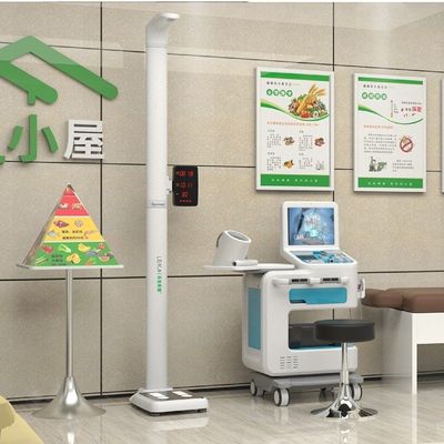 Macchina di chiosco di controllo sanitario intelligente con stampante A4 e SDK user-friendly