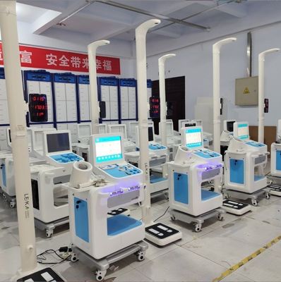 Macchina di chiosco di controllo sanitario intelligente con stampante A4 e SDK user-friendly