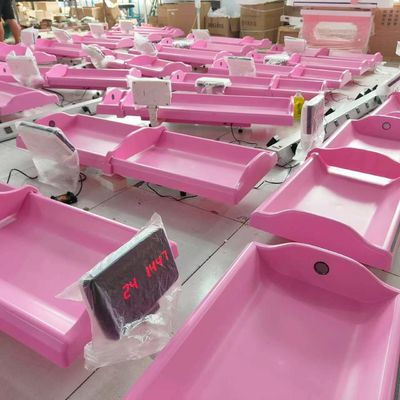 Fornitura di alimentazione 100-240V Balanza digitale per bambini per una lettura accurata del peso negli ospedali