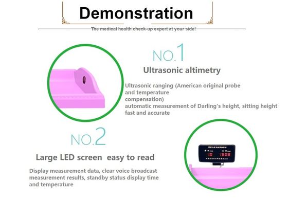 Scala elettronica digitale LCD per pesare i bambini con alimentazione da 100-240V e 16 kg di G.W.