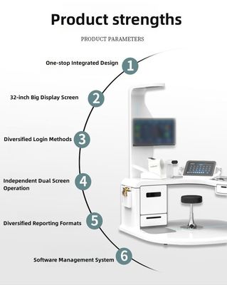 Chiosco di controllo sanitario con alimentazione AC100-240V e WIFI
