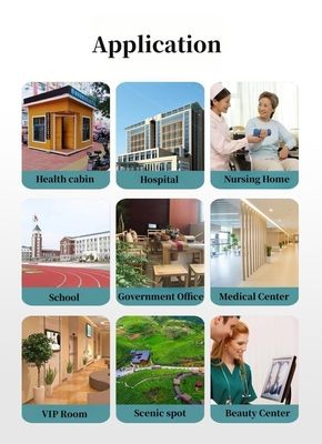 Chiosco di controllo sanitario con alimentazione AC100-240V e WIFI