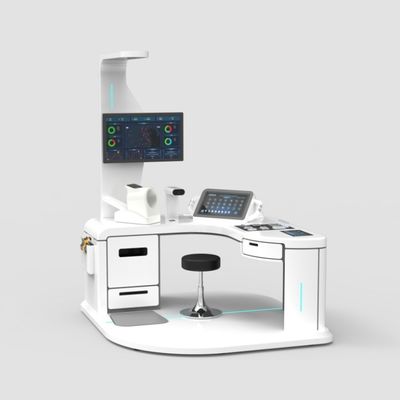 32' LCD Full Touch Screen Divisione 0.01kg Servizio medico di assistenza sanitaria Chiosco di controllo