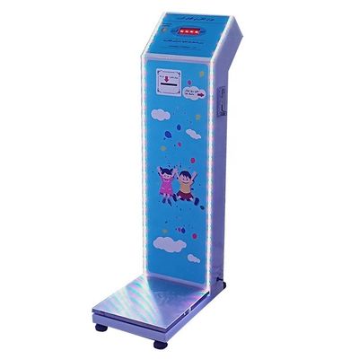 AC100-240V Airport Hotel 300kg Digital Weight Machine con comodo funzionamento della moneta