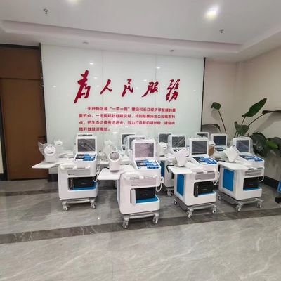 Chiosco di controllo sanitario multifunzionale con alimentazione AC100-240V
