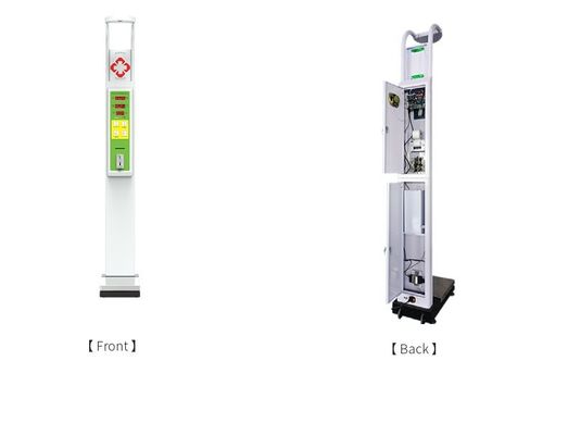 Macchina di peso per BMI e altezza a moneta, supporto personalizzato per ODM e G.W. 44kg