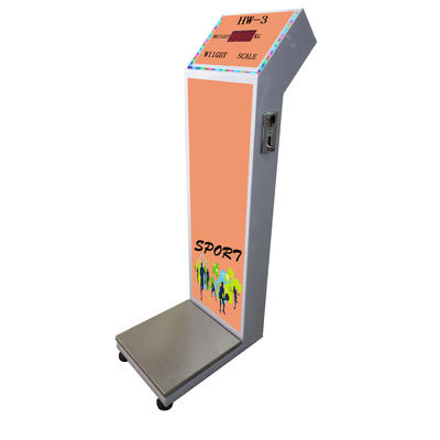 Pesatrice elettronica a monete da 500 kg, pesatrice digitale per hotel aeroportuali