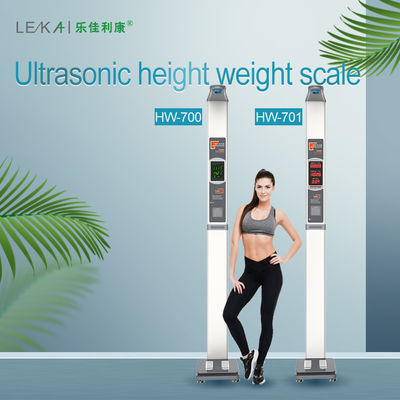Migliore macchina di misura del peso e dell'altezza del corpo 33*46*230cm con opzione di display LED/LCD