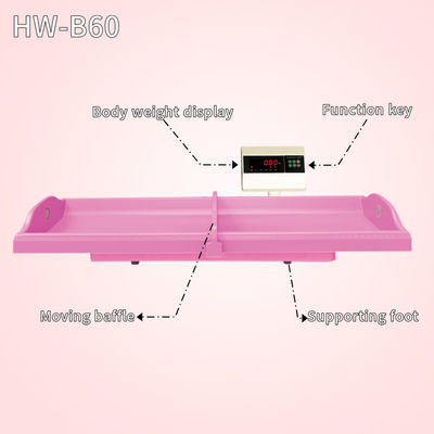 Scale di pesatura per bambini da 120 cm G.W. di 18 kg Scala avanzata di altezza e peso per bambini