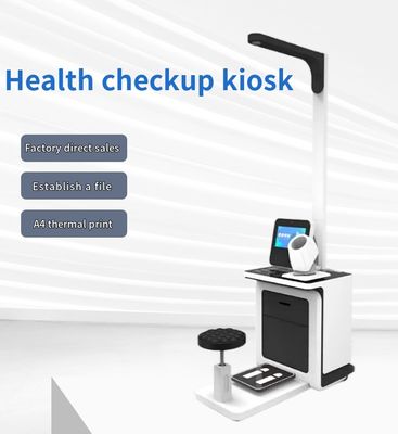 LEKA Telemedicine Kiosk Guaranteed Health Checking Machine con display LCD da 14'
