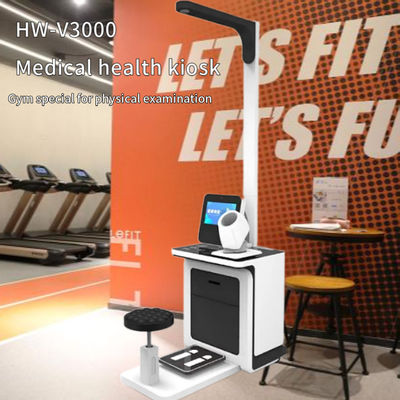 Precipitazione tecnica di 15 anni Health Kiosk Gym acrilico per diagnosi fisica rapida