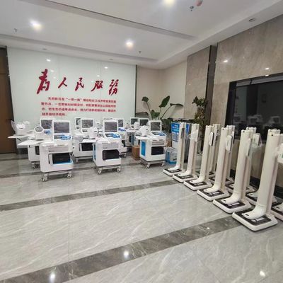 Centro medico Smart Health Posthouse All in One Health Check Up Kiosk con stampante A4