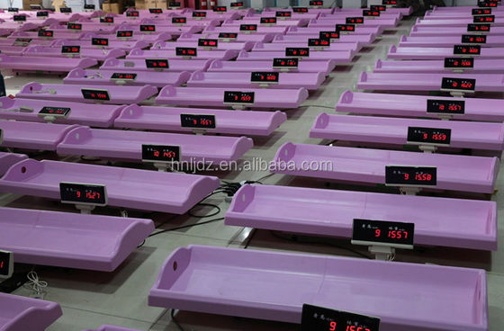 Scala di lunghezza e peso del bambino Comodo misuratore di altezza con alimentazione DC12V