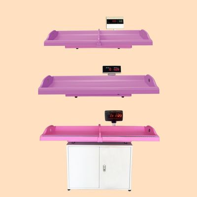 Scala automatica di misurazione dell'altezza e del peso per display LED pediatrici da 0 a 3 anni