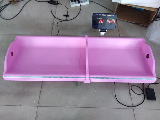Scala automatica di misurazione dell'altezza e del peso per display LED pediatrici da 0 a 3 anni