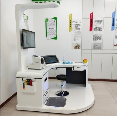 Stampa laser A4 e alimentatore AC100-240V Analisatore di salute corporea Telesanitario