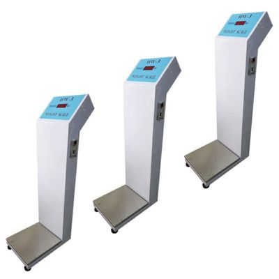Pesatrici di bagagli a monete convenienti e precise con carico nominale di 300 kg