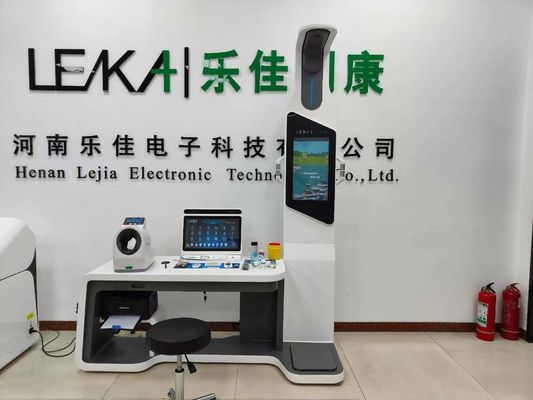 Ospedale intelligente tutto in un Health Check Up Kiosk schermo LCD HD Trasmissione dati 4G