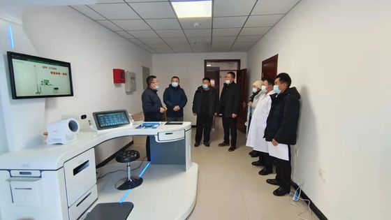 Macchina di esame fisico multifunzione HW-V9000 con schermo LCD a colpo pieno da 32'