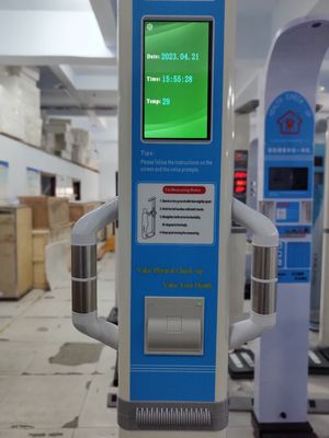 Scala di altezza di palestra certificata CE ISO9001 con analizzatore di indice di peso e massa corporea