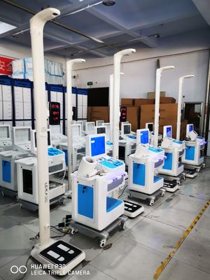 15' LCD touch screen Smart full body check up kiosk per i centri sanitari