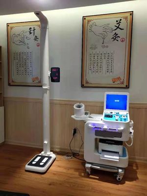 15' LCD touch screen Smart full body check up kiosk per i centri sanitari