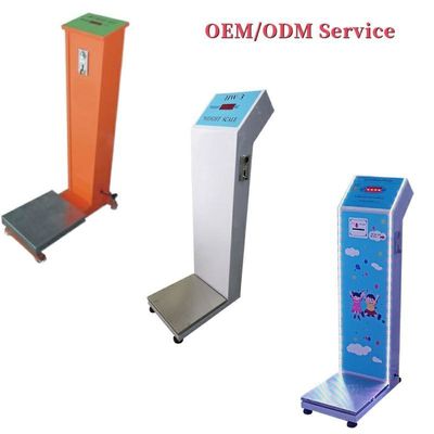 Scala digitale di misura del peso corporeo con funzione operata da monete N.W/ G.W 27KG/ 30KG