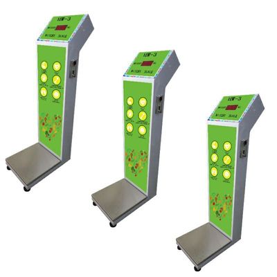 AC 100-240V alimentato da una bilancia a monete per il peso del bagaglio con N.W/G.W di 27 kg/30 kg
