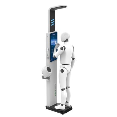 Scala di misurazione dell'altezza e del peso con monete Scala di corpo di lusso con funzione intelligente