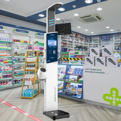 33*55*235mm LCD Display Body Fat Scale per un facile monitoraggio dell'altezza e del peso in farmacia