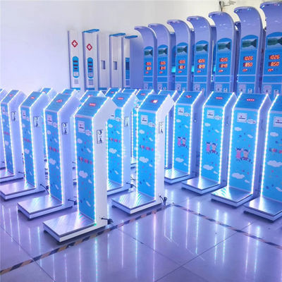 Distribuzione di monete Pesatura di bilanci divisione 0.1kg Display a LED Tipo Digitale Peso Corporeo