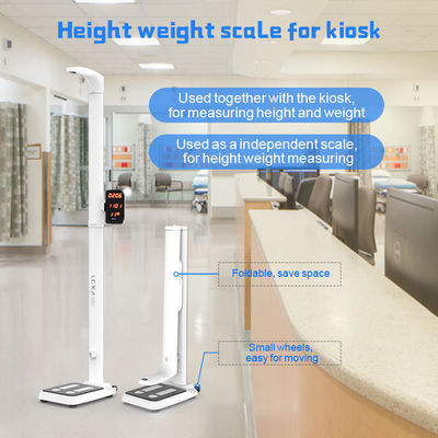 Chiosco per esami di salute del corpo completo con BMI personalizzato e analisi della composizione corporea