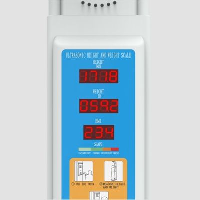 Display a LED Scala elettronica di pesatura per la misurazione accurata dell'altezza e del peso del corpo