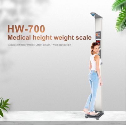AC100-240V attrezzature mediche Ultrasonica altezza e peso macchina per le misure del corpo