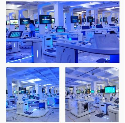 Chiosco medico avanzato per la telemedicina di valutazione della salute 18,5 pollici 21,5 pollici Display