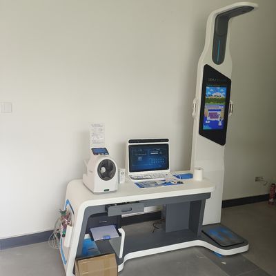 HW-V7000 Chiosco per il controllo sanitario Intelligente Controllo completo del corpo Esame fisico
