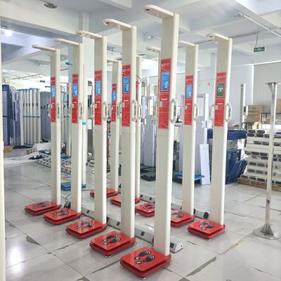 Peso in piedi, altezza e BMI Analisatore Scala digitale con operazione opzionale della moneta