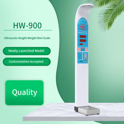 100-240V 200kg BMI Altezza e Peso Massometro palestra Scala in piedi per 60-200cm Altezza